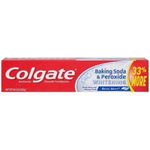 Colgate Baking Soda & Peroxide Toothpaste-Health & Beauty-MOVE HALAL