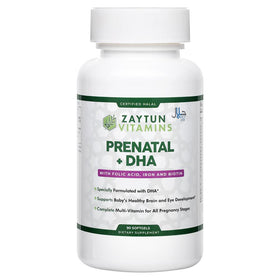 Zaytun Vitamins Halal Prenatal + DHA Softgels-Health & Beauty-MOVE HALAL