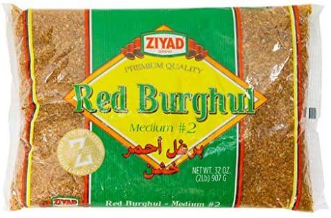 Ziyad Red Burghul - Medium #2 907g (2lb)-Grocery-MOVE HALAL