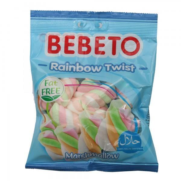 Beebto Rainbow Twist Halal Marshmallow