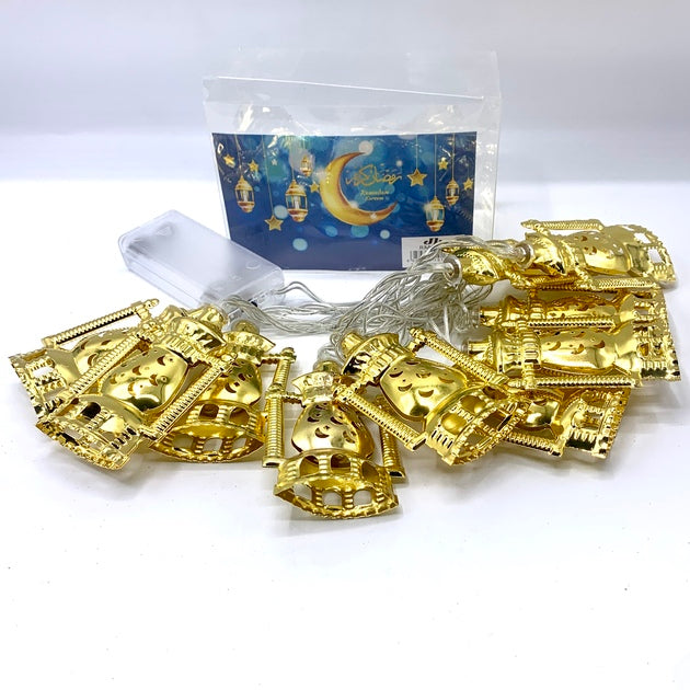 Ramadan Eid Metal string LED lights-MOVE HALAL