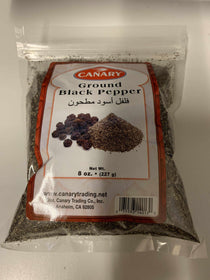 Ground black pepper 8oz فلفل أسود مطحون-Spices-MOVE HALAL