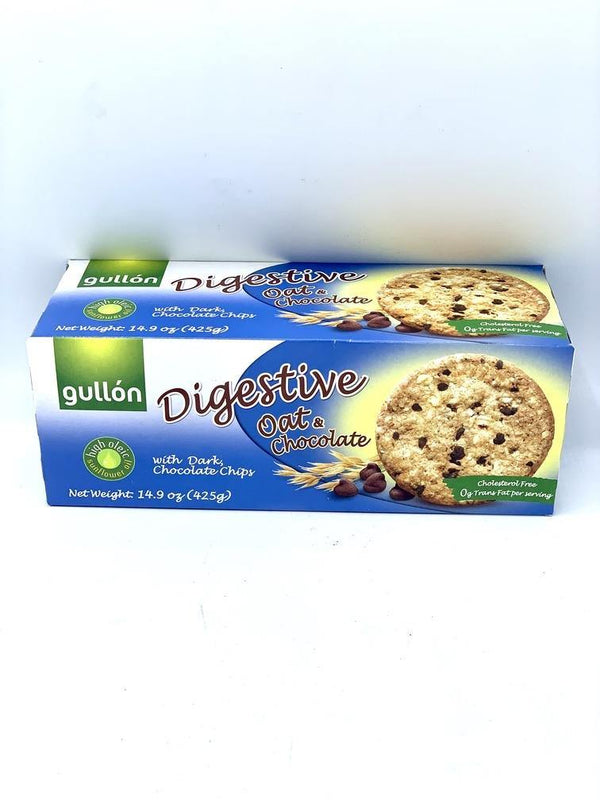 Digestive Oat & Chocolate Gullón-Snacks-MOVE HALAL