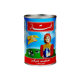 Almomtaz evaporated milk Unsweetened / حليب الممتاز-Grocery-MOVE HALAL
