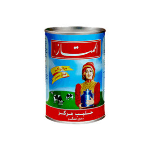 Almomtaz evaporated milk Unsweetened / حليب الممتاز-Grocery-MOVE HALAL