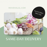 Local Same-Day Delivery - MOVE HALAL