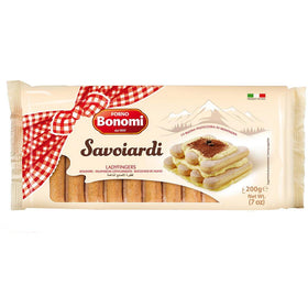 Forno Bonomi Savoiardi Ladyfingers 7.05 Oz. (200g)-Snacks-MOVE HALAL