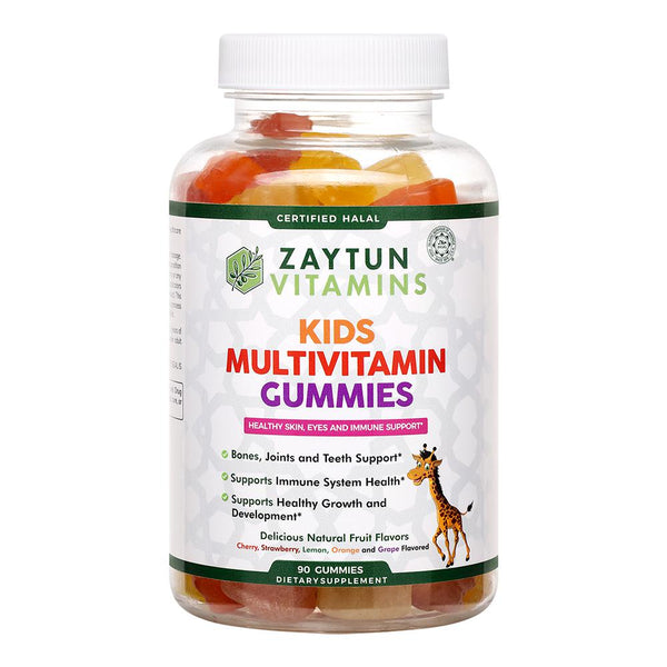 Zaytun Vitamins Halal Kids Multivitamin Gummies-Health & Beauty-MOVE HALAL