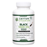 Zaytun Vitamins Halal Black Seed Oil Capsules-Health & Beauty-MOVE HALAL