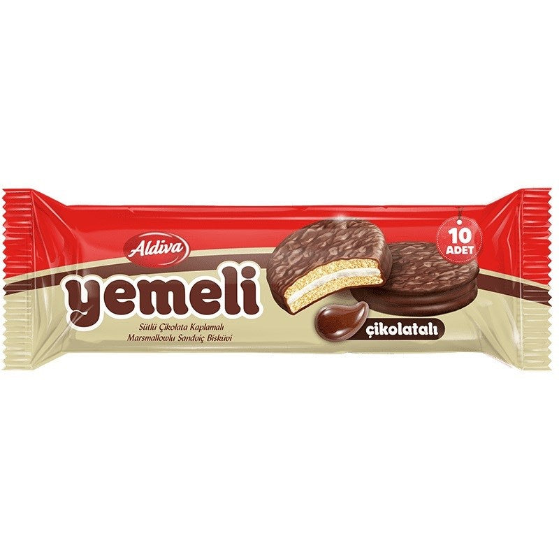 YEMELI CHOC. COATED SAND BISCUIT-Snacks-MOVE HALAL