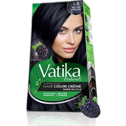 Vatika Naturals Hair Color Blue Black-Health & Beauty-MOVE HALAL