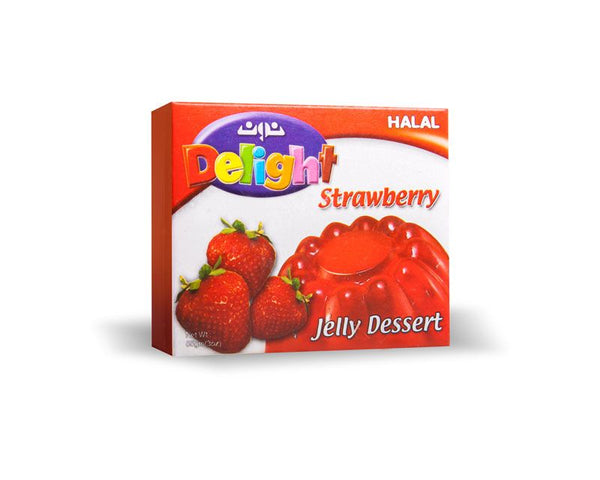 Noon Delight Strawberry Halal Jelly ‏جلي-Snacks-MOVE HALAL