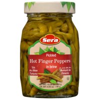 Sera Pickled Hot Finger Peppers-Grocery-MOVE HALAL