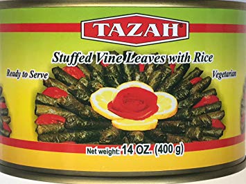 Tazah Grape Leaves Dolma-Oil-MOVE HALAL