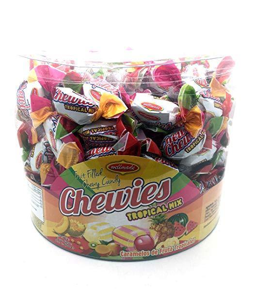 Fruit Filled Chewy Candy - Tropical Mix-Snacks-MOVE HALAL