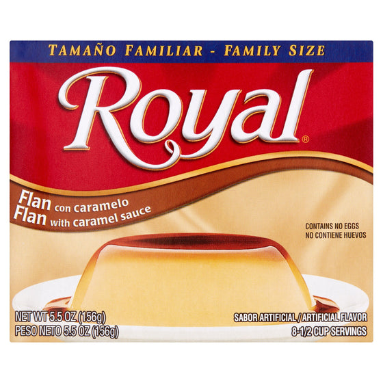 Royal Bilingual Flan Dessert-MOVE HALAL