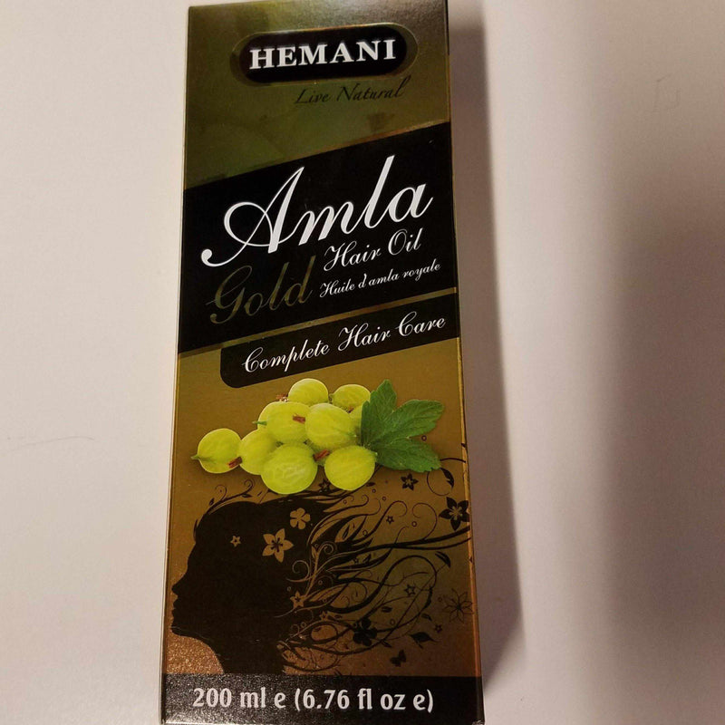 Hemani Amla Hair Oil Gold-Health & Beauty-MOVE HALAL