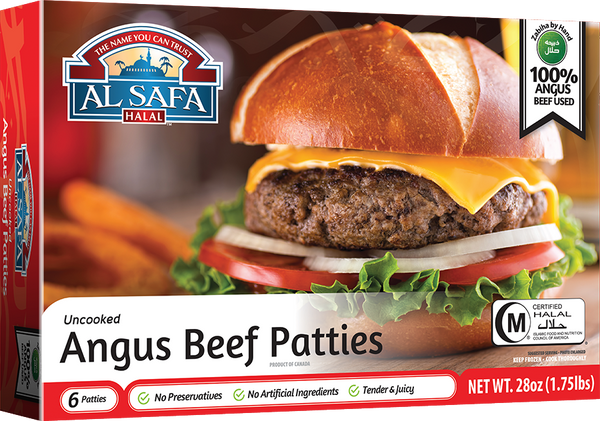 Halal Angus Beef Patties-BEEF-MOVE HALAL
