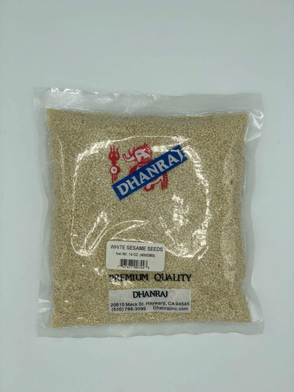 Dhanraj White Sesame Seeds-Spices-MOVE HALAL