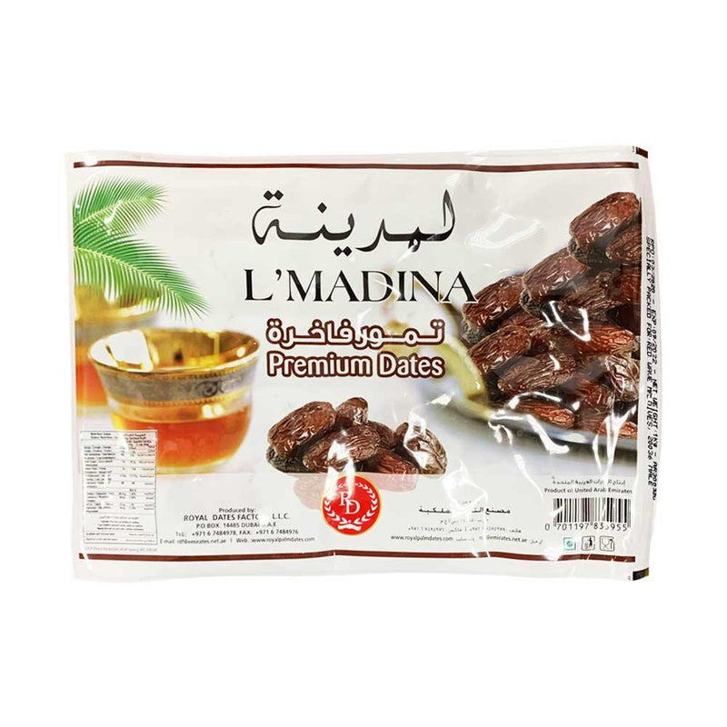 L’Madina Premium Dates 900 grams-MOVE HALAL