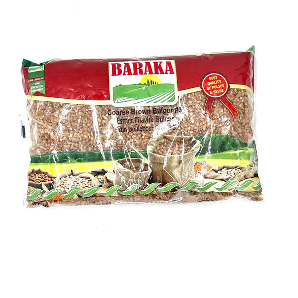 coarse brown bulhur baraka-MOVE HALAL