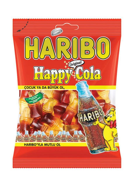 Haribo Halal Happy Cola Gummy Bears-Snacks-MOVE HALAL