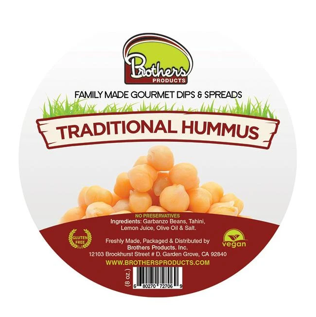 Classic Hummus ( Brother Products )-MOVE HALAL