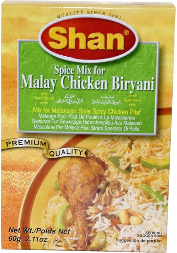 Shan Malay Chicken Biryani Mix-Spices-MOVE HALAL