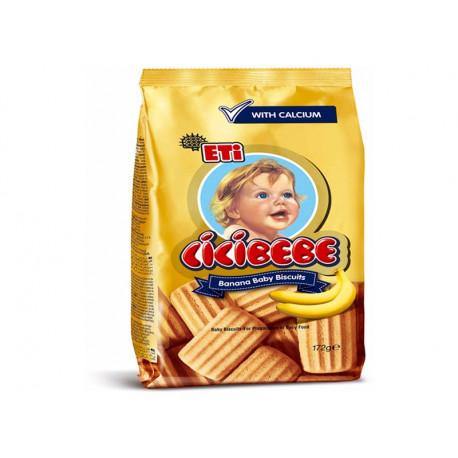 Eti Banana Baby Biscuits - 6.1oz-Snacks-MOVE HALAL