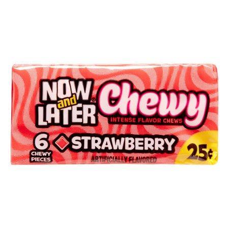 Now & Later Chewy Strawberry-Snacks-MOVE HALAL