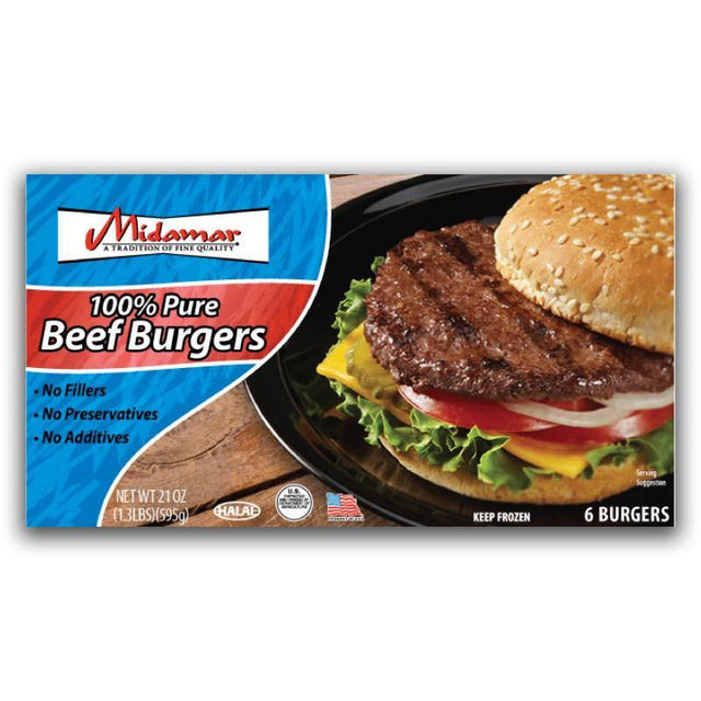 Beef Burger - 100% halal-BEEF-MOVE HALAL