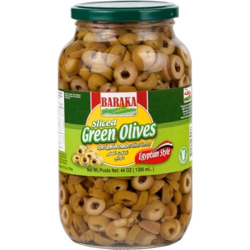 Sliced Green Olives Baraka-Oil-MOVE HALAL