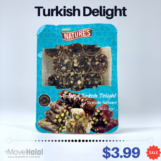 Turkish Delight Ocut Nature’s Handmade-Snacks-MOVE HALAL