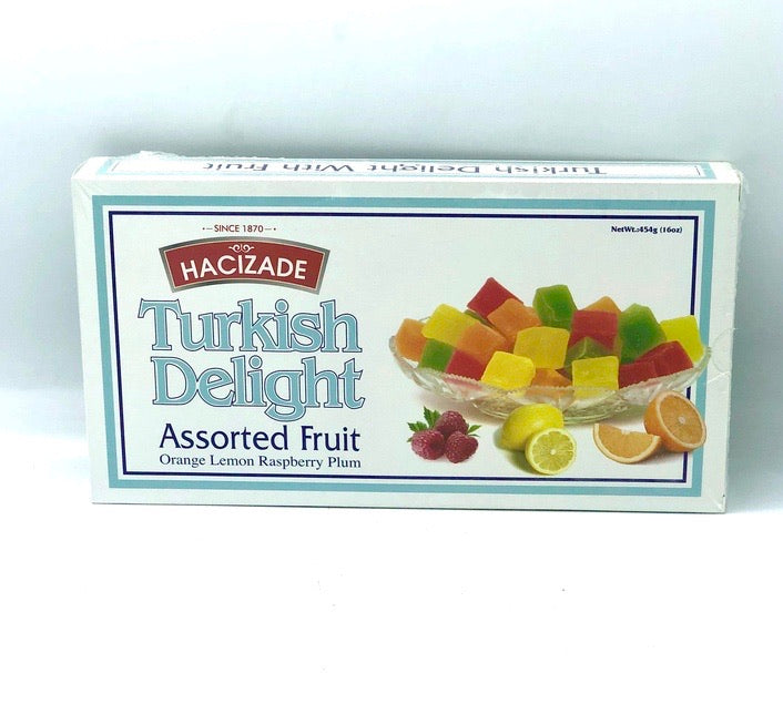 Turkish Delight Assorted Fruit Hacizade-Snacks-MOVE HALAL