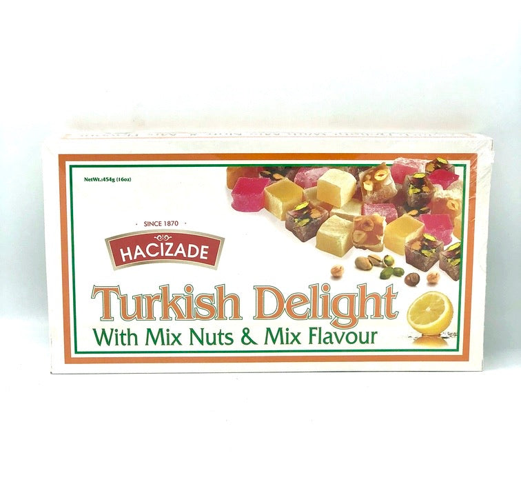 Turkish Delight w/ Mix Nuts & Mix Flavour-Snacks-MOVE HALAL