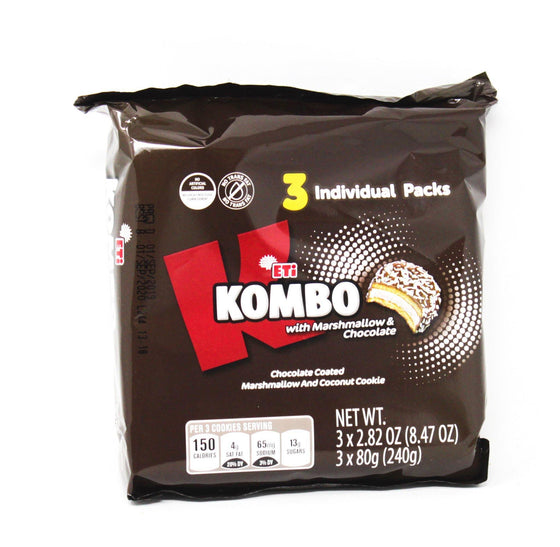 Kombo Marshmallow Chocolate Cookie-Snacks-MOVE HALAL