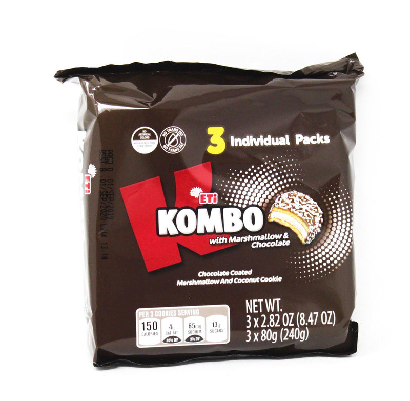 Kombo Marshmallow Chocolate Cookie-Snacks-MOVE HALAL
