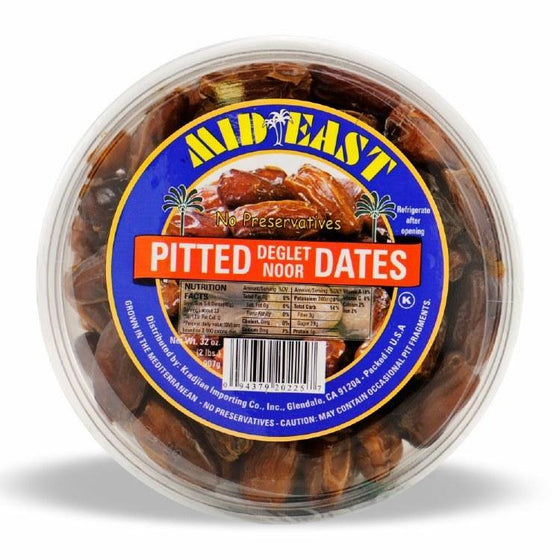 Mid East Pitted Deglet Noor Dates-Grocery-MOVE HALAL