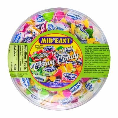 Chewy Candy Tropical Fruit-Snacks-MOVE HALAL