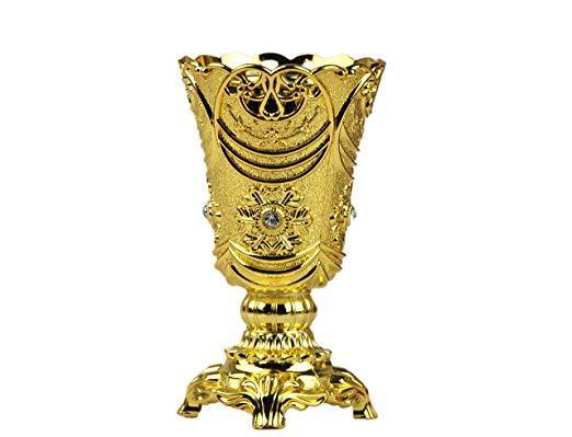 Gold Elegant Oud Bakhour Burner-House-MOVE HALAL