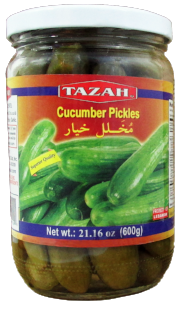 Tazah, Cucumber Pickles-Grocery-MOVE HALAL