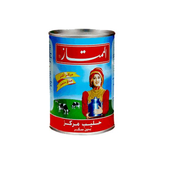 Almomtaz evaporated milk Unsweetened / حليب الممتاز-Grocery-MOVE HALAL