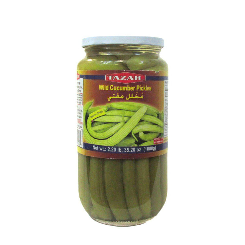 Tazah Wild Cucumber Pickles-Grocery-MOVE HALAL